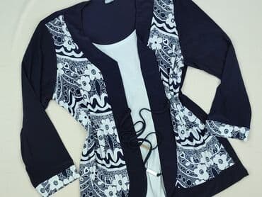 sweter w chmurki reserved: Kardigan damski, rozmiar M — 1