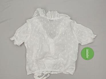 biale bluzki z kolnierzykiem: Xana, Bluzka damska, rozmiar M — 3