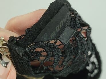 czarna sukienka ze srebrnymi dodatkami: Sukienka damska, rozmiar S — 4