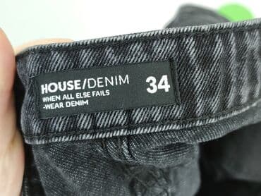 house krótkie spodenki damskie: Denim, Szorty damskie, rozmiar XS — 4