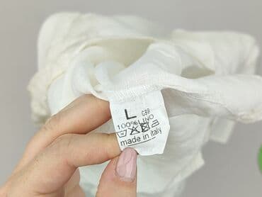 koszula puro lino: Bluzka damska, rozmiar L — 4