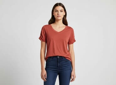 koszulka vinicius junior adidas: F&F, T-shirt damski, rozmiar M — 7