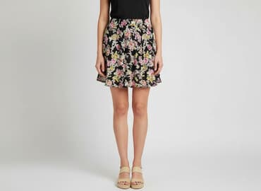 czarne sandały płaskie ccc: Cameo Rose, Spódnica damska, S — 7