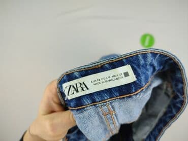 jeansy plus size wysoki stan: Zara, Jeansy damskie, 2XS — 4