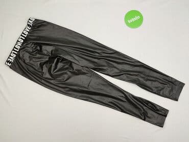 czarne legginsy modelujące: Legginsy Sportowe damskie, rozmiar M — 3