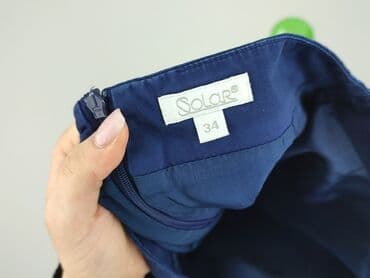 srebrne spódnice plisowane: Spódnica damska, XS — 4