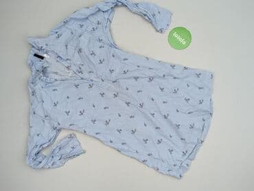 koszula damska w niebieskie paski: H&M, Women's blouse, size XS — 3