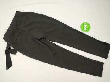 hello kitty czarne spodnie: Spodnie materiałowe damskie, rozmiar S — 5