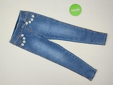 8a skarpety: Spodnie jeansowe, Desigual, 8 lat, 122/128, stan - Idealny — 2