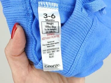 sukienka sweterkowa plus size: Sweatpants, George, 3-6 months, condition - Very good — 4