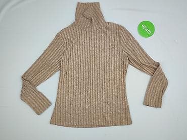 bialy sweterek: Golf damski, rozmiar L — 3