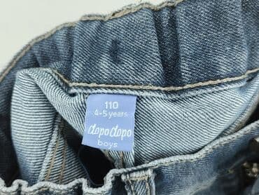 sandały blekitne: Spodnie jeansowe, Dopo Dopo, 4-5 lat, 110, stan - Idealny — 4