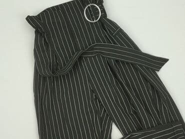 bershka spodnie w paski: Bershka, Spodnie materiałowe damskie, rozmiar XS — 1