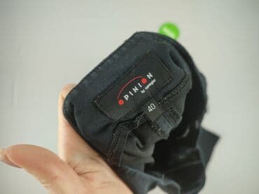 buty zimowe lata 80: Spodnie materiałowe damskie, rozmiar L — 4