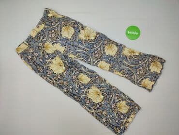 legginsy damskie kwiaty: Spodnie materiałowe damskie, rozmiar S — 2