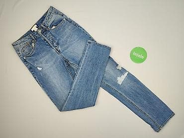 jeans mid rise: H&M Conscious, Jeansy damskie, rozmiar 2XS — 2
