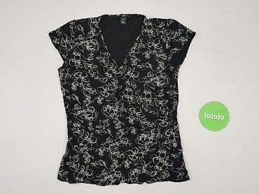 bluzy czarne: H&M, Bluzka damska, rozmiar M — 2