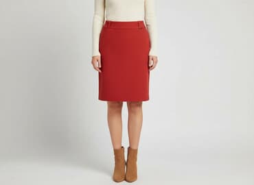 czerwona spódnica mohito: Spódnica damska, rozmiar L — 6