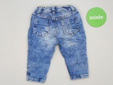 cos spodnie jeansowe: Spodnie jeansowe, Baby club, 9-12 miesięcy, stan - Bardzo dobry — 3
