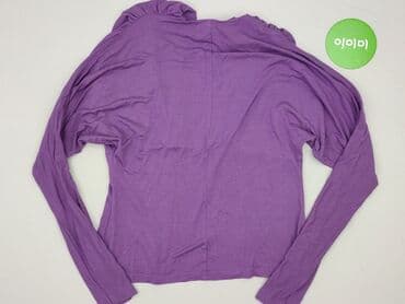 fioletowa marynarka h m: Bluzka damska, L — 3