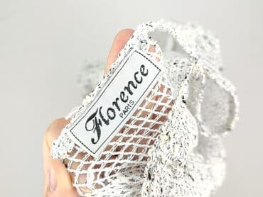 biała jedwabna bluzka damska: Florence, Bluzka damska, rozmiar One size — 4