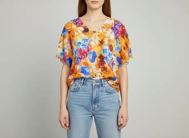 majtki od stroju kąpielowego: Bluzka damska, rozmiar S — 1