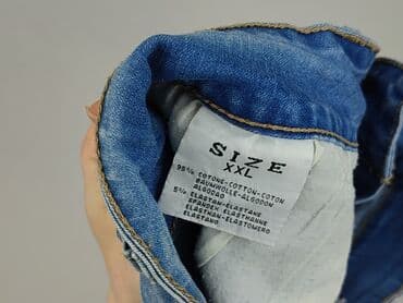 krótkie spodenki z wysokim stanem sklep: Denim Collection, Szorty damskie, rozmiar 2XL — 6