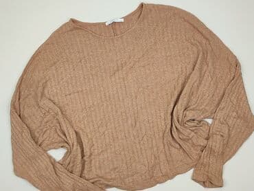 zara sweter z bufiastymi rękawami: Zara, Sweter damski, rozmiar L — 1