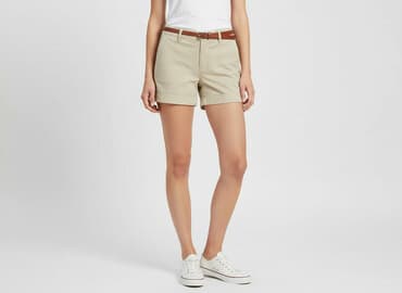 zara lniane szorty: Zara, Szorty damskie, rozmiar S — 7