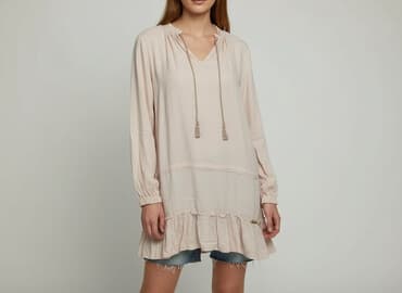 sukienka tunika boho: Tunika damska, rozmiar M — 1