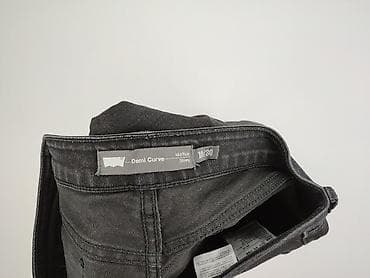 czarne jeansy bootcut: Levi’s, Jeansy damskie, rozmiar M — 4