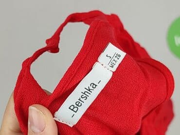 koszulka na ramiączkach jedwabna: Bershka, T-shirt damski, rozmiar S — 4