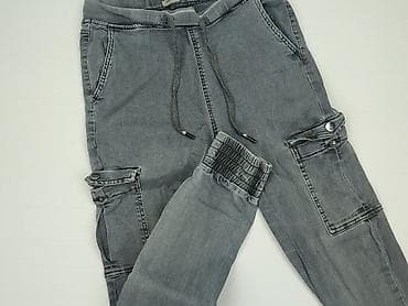 jeansy 48: Spodnie cargo damskie, rozmiar M — 1