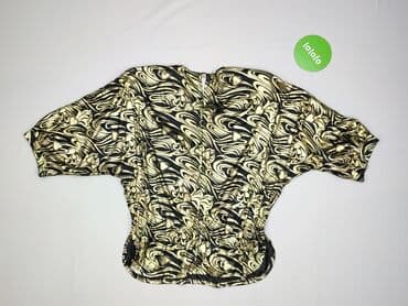 białe bluzki ze złotymi dodatkami: Women's blouse, size L — 4