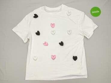 koszulka swiecąca led: T-shirt damski, L — 2