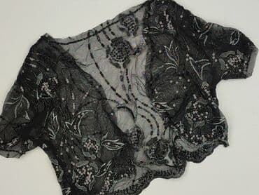 srebrne bolerko do sukienki: Kardigan damski, rozmiar S — 1