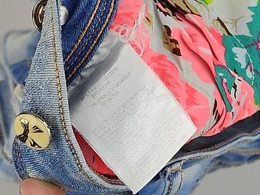 jeansy drip: Szorty damskie, rozmiar L — 5