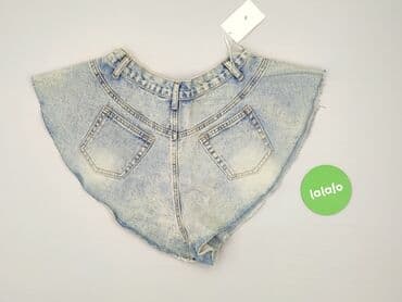 ogrodniczki jeansowe damskie krótkie: Szorty damskie, rozmiar S — 3