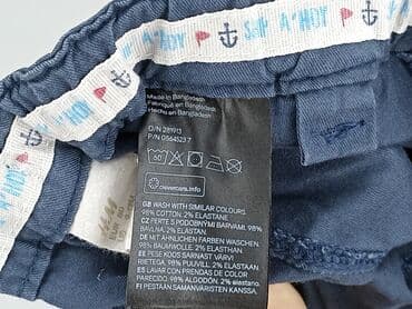 sukienka srebrna cekiny h: Niemowlęce spodnie materiałowe, 9-12 miesięcy, 74-80 cm, H&M, stan - Dobry — 5