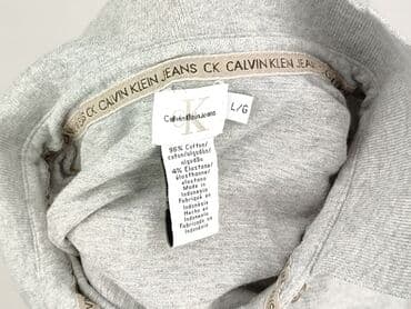 koszulki bez rękawów damskie karl lagerfeld jeans: Calvin Klein Jeans, Damska koszulka polo, rozmiar L — 5
