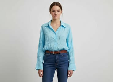 marynarka damska niebieska reserved: Bluzka damska, rozmiar S — 6