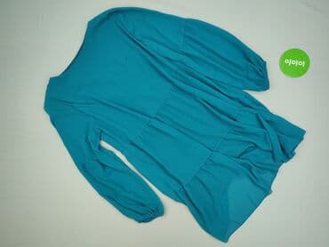 niebieskie sukienki plus size: Women`s dress, M — 3