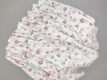 skarbonka na 5 zł: Spódniczka damska w kwiaty, rozkloszowana - Krój: mini, szeroko — 5