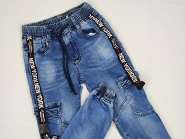 rajstopy do trampek: Jeans, Niebieski Księżyc, 10 years, 134/140, condition - Perfect — 1