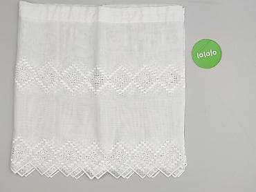 Дім і сад: Biała firanka z haftem - Delikatna, półprzezroczysta tkanina w — 3