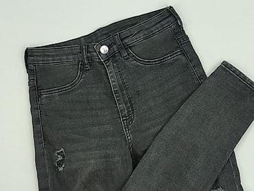 dżinsy stretch: H&M Divided, Jeansy damskie, rozmiar S — 1