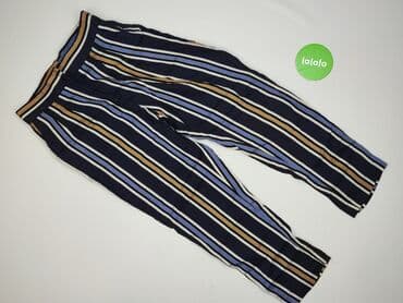 ubrania w paski: Spodnie materiałowe damskie, rozmiar M — 2