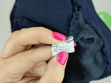 woskowane legginsy z wysokim stanem zara: Freesia, Material trousers for women, size XL (EU 42) — 5