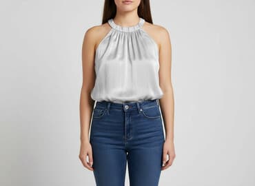 deichmann srebrne buty: Bluzka damska, rozmiar XL — 7