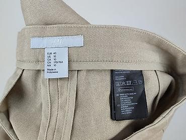 bluzki 42: H&M, Spodnie materiałowe damskie, rozmiar L — 4